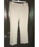Marc New York Women&#39;s Pants Trouser Leg BONE SZ 10 NEW - €37,84 EUR