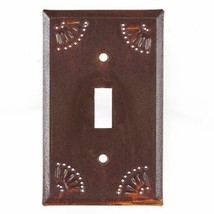 Light Switch Covers with Chisel in Rustic Tin - pack 4 - £45.68 GBP