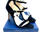 ADRIENNE VITTADINI Georgino Slingback Sandals- Black, US 9M - $49.48