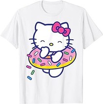 Hello Kitty Donut Sprinkles Floaty Summer Swimming T-Shirt - £12.57 GBP+