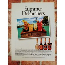 DeKuyper-  Summer DeParchers - Tropical Drinks - DeLiciously - 1989 Vtg ... - $14.80