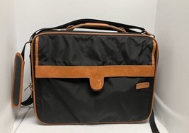 Hartmann BROWN/BLACK Carryon Laptop Bag 13&quot; X 17&quot; X 5&quot; - $38.12