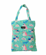 SR02 Cute Unicorn magic cloud - shopper shoulder bag tote bag 34  x 32  ... - $16.99