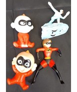 Incredibles 2 Levitating Baby Jack-Jack Elastigirl Frozone Happy Meal Toys - £7.80 GBP