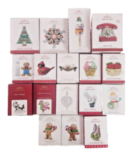 Hallmark Christmas Ornaments 17 In Boxes 2010s Love Family Indoor Decora... - $50.00