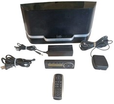 Sirius XM Radio SXABB1 Portable Speaker Dock w Antenna Remote &amp; ST5 Radio Tested - £50.35 GBP