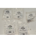 Pack of 5 Hubbell-Raco 2281-25 Flex Screw-In Connector, 3/8 Inch Zinc To... - €12,74 EUR