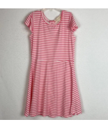BTWEEN Girls Size 12 Dress Pink/White Striped Fit And Flair Dress - €8,62 EUR