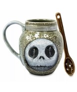 Disney The Nightmare Before Christmas Deadly Night Shade Mug &amp; Spoon Hal... - £33.47 GBP