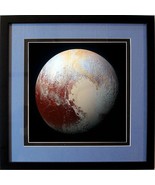 Planet Pluto Poster Framed Highest Quality Detailed Print 20x20 - $128.56 CAD