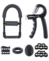 XonyiCos Hand Grip Strengthener kit（7 Pack）, Forearm Workout Trainer Adj... - $20.98