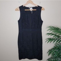 NWT Hem &amp; Thread | Black Lace Sheath Dress, Womens Size Large - £18.18 GBP