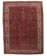 Alfombra antiguo Oriental hecho a mano 303cm x 396cm 1880s - 1B458 - $22,171.75 CAD