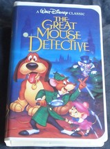 The Great Mouse Detective - Walt Disney Classic - Gently Used VHS Clamshell - $7.91