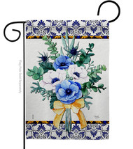 Baby Blue Bouquet - Impressions Decorative Garden Flag G154116-BO - £15.66 GBP