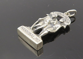 925 Sterling Silver - Vintage Petite Tom &amp; Huck Hannibal, MO Pendant - PT7949 - £22.85 GBP