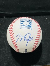 Mike Trout Autographed Rawlings Oml Hof Logo Baseball Jsa The Kid Angels Rare - £1,109.18 GBP