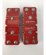 2 x Omega NOS Large Negative Pin Ceramic Ultra High Temp Connector - Fre... - $21.77 CAD