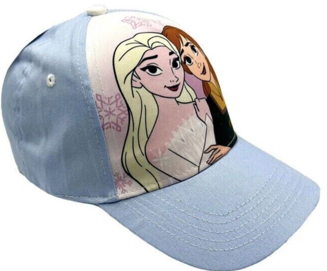 Disney Frozen Princess Elsa Anna Kids Baseball Cap ~ Adjustable (ages 2-7) ~ New