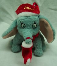 Walt Disney CUTE CHRISTMAS DUMBO ELEPHANT 4&quot; Plush STUFFED ANIMAL TOY OR... - £11.82 GBP