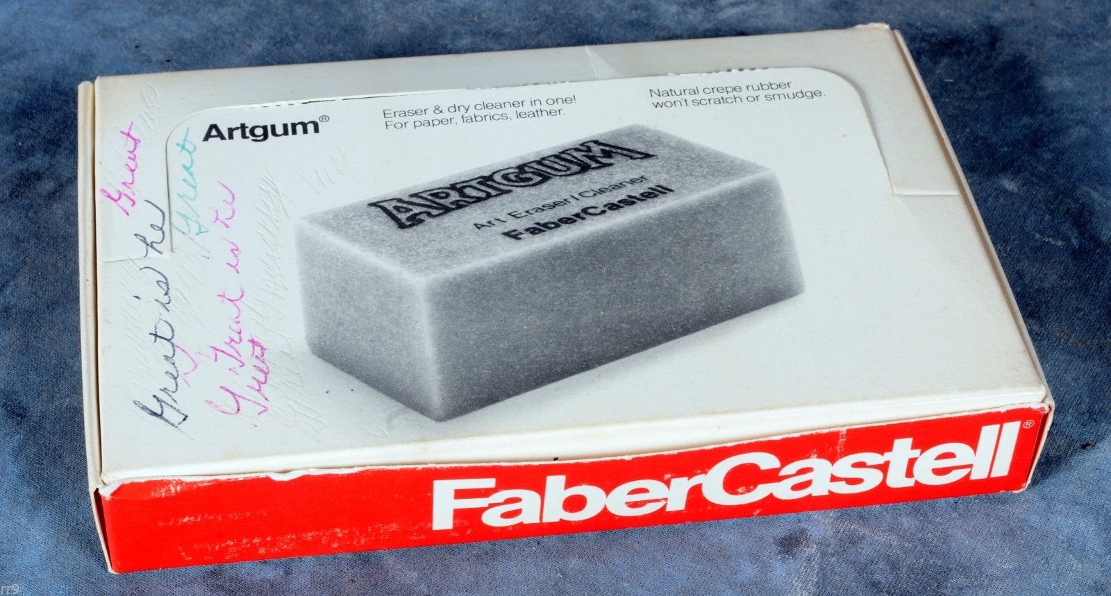Faber Castell Artgum Eraser in Original Box of 11 - $9.99