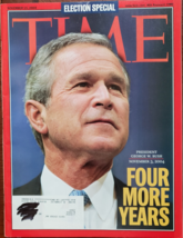 Election Special : Pres. George Bush 4 more years - TIME Magz Nov 15 2004 - £4.75 GBP