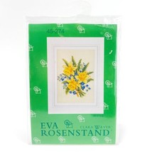 Eva Rosenstand Clara Waever Cross Stitch Greeting Card Kit Yellow Daffodils - £38.08 GBP