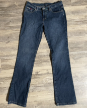 Vtg Tommy Jeans Juniors Low Rise Bootcut Dark Wash Denim Size 3 - £11.19 GBP