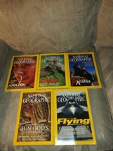 5 2003 National Geographic Magazines Lot Aug Sept Oct Nov Dec Issues Fre... - £17.40 GBP