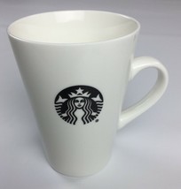 2015 Starbucks Black Siren 16oz Mug Mermaid Logo White Ceramic Cup Grande Coffee - £11.73 GBP