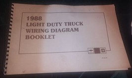 1988 Chevrolet Chevy Light Duty Truck Electrical Wiring Diagram Manual OEM - £33.62 GBP