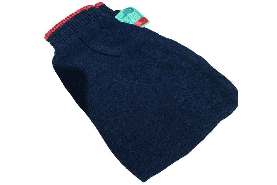 Exfoliating Moroccan Loofah Sponge Gloves Body Scrub Gloves Best Bath Sh... - $27.57