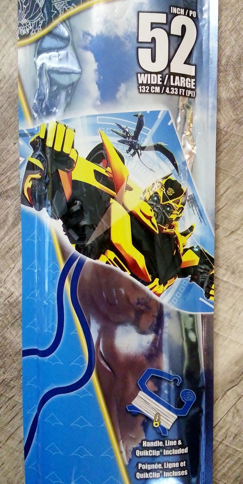 X-Kites SkyDelta 52 52&quot; Transformers Bumblebee Kite - New! - $5.49