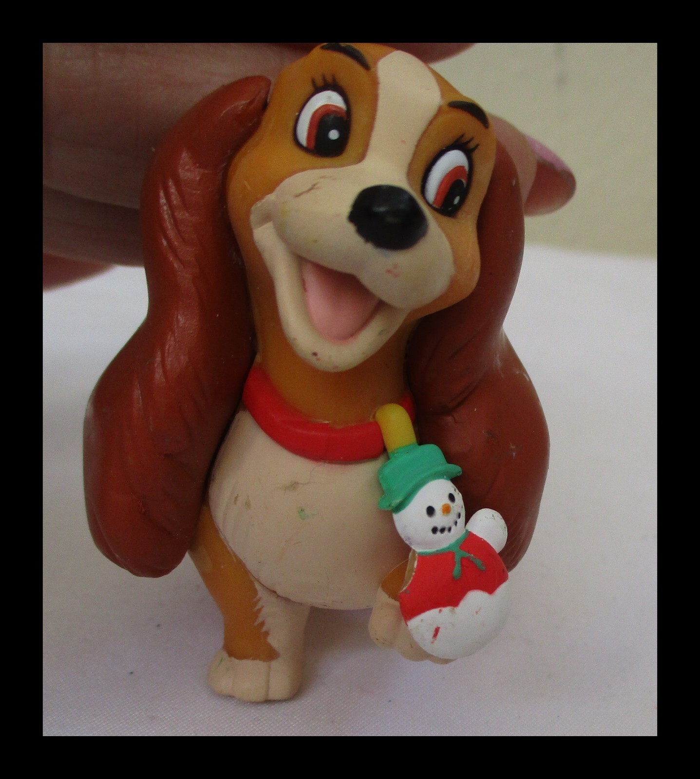 Grolier Lady & The Tramp Lady Ornament 2-1/2" NO BOX Item image 2