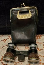 VINTAGE JASON SMALL BINOCULARS (OPERA GLASSES) 2.5X WITH CASE MADE IN JAPAN - $29.66