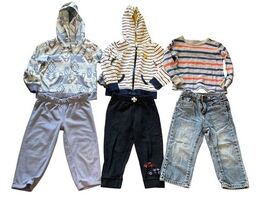 Toddler Boy Clothes Lot 24M Carter’s Carhartt 14pc Pajamas Outfit 24 Months image 2