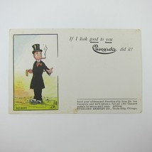 Postcard Cascarets Quack Medicine Advertising Sterling Remedy Co Chicago Antique - £12.01 GBP