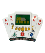 MGA Texas Hold &#39;Em Poker Showdown Las Vegas Electronic Handheld LCD Game - £3.52 GBP