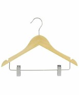 Only Hangers Junior Wood Suit Hangers Natural Finish Box of 25 - $74.64 CAD