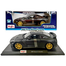 Maisto Special Edition 1:18 Scale Die Cast Exclusive Black 2009 NISSAN GT-R R35 - £43.24 GBP