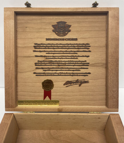 Montague Corona No 3 Composicion Especial Cigar Box - Empty Item image 4