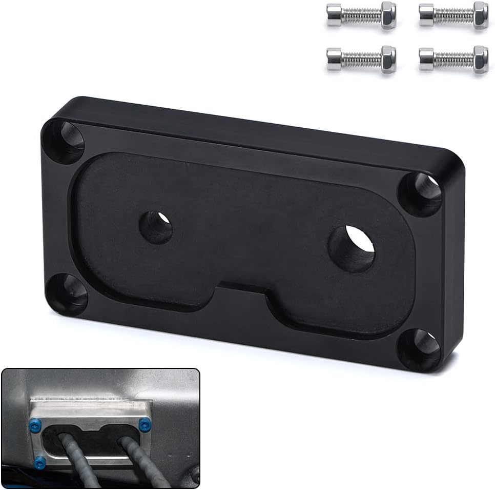Billet Firewall Shifter Cable Grommet Compatible for Civic Integra wKSer... - £25.70 GBP