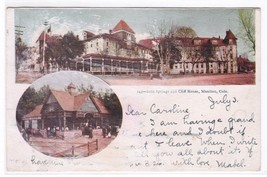 Soda Springs Cliff House Manitou Colorado 1905 postcard - £4.31 GBP