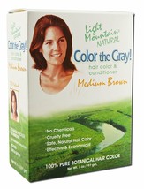 Light Mountain, Natural Color The Grey Medium Brown, 7 Ounce - $14.46