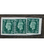 Nice Vintage Used Set of 3 Postage Revenue ½ D  Stamps, GOOD CONDITION - £3.14 GBP