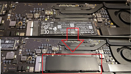 Apple Macbook Air Pro M.2 M2 Ssd Ultra-Thin Graphene Cooler Film Patch Heatsink - £22.42 GBP