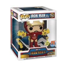 Pop! Iron Man 2: Iron Man MKIV with Gantry Glow-in-The-Dark Deluxe Vinyl Figure - £28.30 GBP