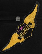 Vintage 60-70 MONTESA Wings Motorcycle Off Road Biker Motocross LARGE Back Patch - £13.71 GBP