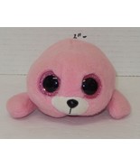 TY PIERRE Beanie Babies Boos The Seal plush toy Pink - $13.60 CAD