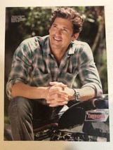 Patrick Dempsey Magazine Pinup Picture Print Ad - £4.42 GBP